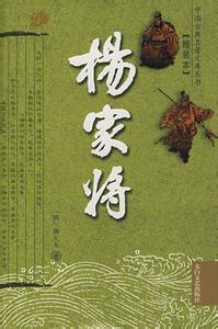 楊家將小說封面