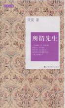 所謂先生小說封面